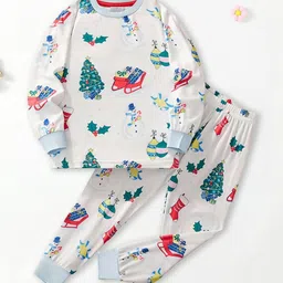 FOREVER FRIDAY Girls Printed T-shirt with Pyjamas-picture-21