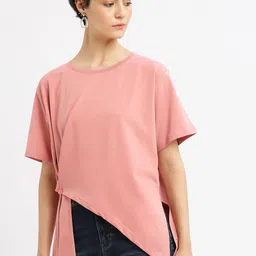 SHOWOFF Colourblocked Cotton Top-picture-29