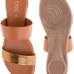 khadim's Women Lightweight Comfort Extra Soft Trendy Premium Stylish Flats Sandal image 2