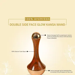 Vintageware Set Of 2 Palm Grip & Double Side Face Glow Kansa Wand 96 g image 4