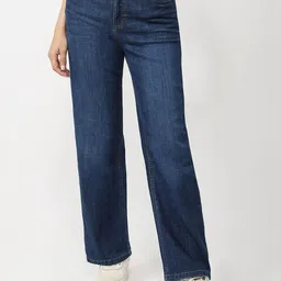 Kraus Jeans Women Straight Fit High-Rise Jeans-picture-13