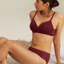 Nykd Women Padded Wireless Tshirt Bra - 3/4th Coverage (NYB003) image 4