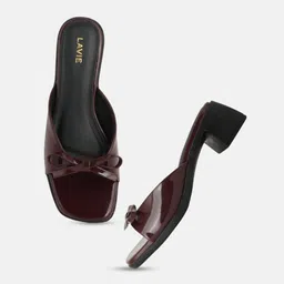 Lavie Block Sandals with Bows image 2