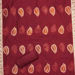 KALINI Unstitched Dress Material image 4