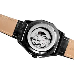 FORSINING Men Dial & Leather Straps Analogue Automatic Motion Powered Watch TWW_WRG8182M3B3 image 4