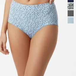 DressBerry Women Set of 5 Printed High-Rise Briefs-picture-25