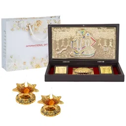 INTERNATIONAL GIFT Gold-Toned Religious Idol Showpiece-picture-23