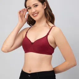 CEE-18 Pack Of 3 Medium Coverage Lightly Padded Anti Microbial Everyday Bra image 3