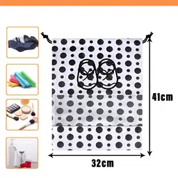 Aura White Set of 6 Regular Shoes Organiser Organisers image 5