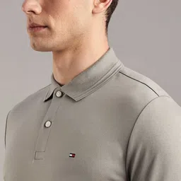 Tommy Hilfiger Polo Collar Pure Cotton T-shirt image 3