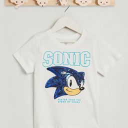 Juniors by Babyshop Boys Sonic Printed Round Neck Short Sleeves Cotton T-shirt-picture-26