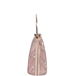 NORVE Textured Twisted Purse Clutch image 5