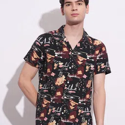 Being Human Men Classic Opaque Printed Casual Shirt-picture-44