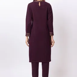 KEIKO Ethnic Motifs Printed Straight Kurta with Trousers & Dupatta image 5