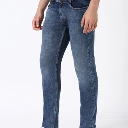 Peter England Casuals Men Skinny Fit Heavy Fade Jeans image 2