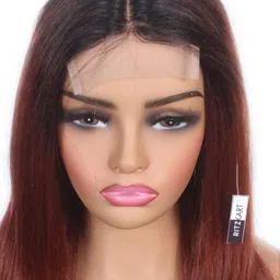 RITZKART Halo Straight Toupee Hair Extension- Brown- 26 Inch-image-14