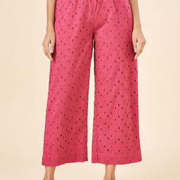AKKRITI BY PANTALOONS Women Polka Dot Trousers-picture-47