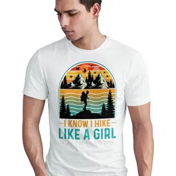 Seekbuylove Men Pure Cotton Printed Bio Finish Regular Fit T-shirt-image-9