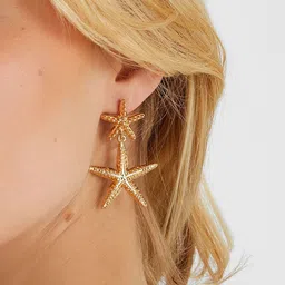 Accessorize Starfish Shaped Drop Earrings image 2