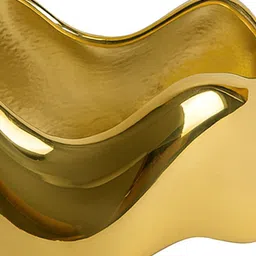 Bohey by KARATCART Gold-Plated Glossy Bangle-Style Bracelet image 2