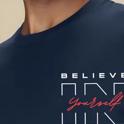 SZN Men Typography Printed T-shirt image 3