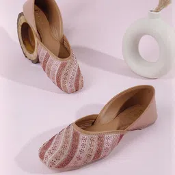 Denill Women Embellished Mojaris-picture-28
