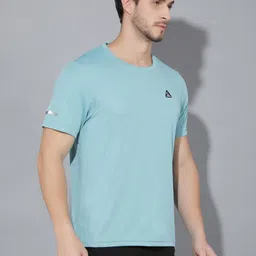 GREENLANDS Round Neck Short Sleeves Regular Fit Sports T-shirt image 2
