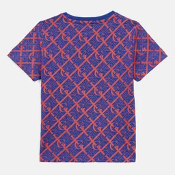 GANT Boys Typography Printed Pure Cotton Raw Edge T-shirt image 3