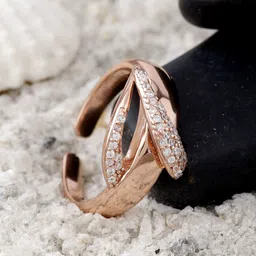 diavo Dazzling Krystalz Silver Ring Sterling Silver Cubic Zirconia Sterling Silver Plated Ring-picture-26