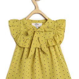 Chuppan chupai Girls Polka Dot Printed A-Line Regular Top-picture-24