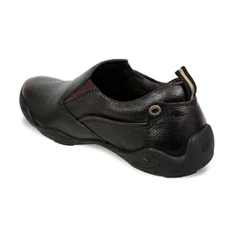 Allen Cooper Men Leather Slip-On Sneakers image 5