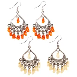 Creative Frogs Oval Drop Earrings-image-33