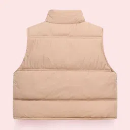 StyleCast x Revolte Girls Mock Collar Solid Parka Jacket image 2