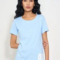 Ajile by Pantaloons Women Typography Printed T-shirt image 3