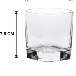somil (Pack of 6) Multipurpose Drinking Glass -B158 Glass Set Water/Juice Glass image 3