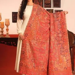 Pashmoda Floral Woven Design Shawl-picture-24
