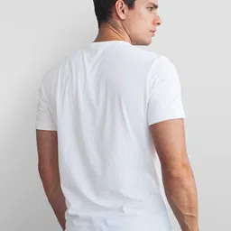 Seekbuylove Men Bio Finish Typography Printed Round Neck Pure Cotton T-shirt image 4