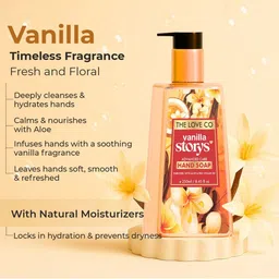The Love Co Vanilla Storys Hand Wash With Tap Pump - 250 ml image 3