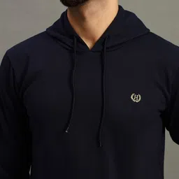 HUSHBUCKS Men Cotton Hooded Sweatshirt image 4
