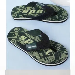 Cozy Wear Men Brown Flip Flops-image-78