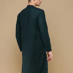 here&now x sanwara Sanwara Men Thread Work Summer Sheers Kurta image 2