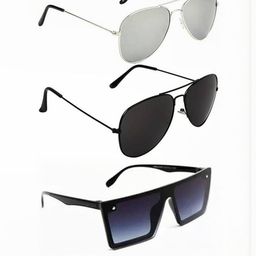 Arzonai Unisex 3Pc Square Sunglasses-picture-16