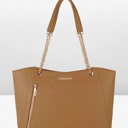 FLYING BERRY Textured PU Structured Satchel-picture-21