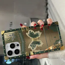 Luxury Kase Solid Printed iPhone 15 Pro Max Back Case Mobile Accessories image 2