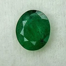 pan mac 8.00 RATTI Natural Original LAB Certified ( Emerald ) AAA++ Quality Panna Stone Emerald Ring image 2