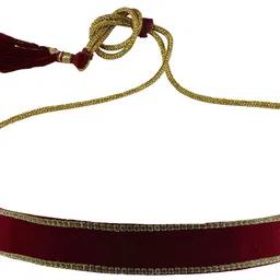 Vidhya Kangan Red Brass Necklace image 2