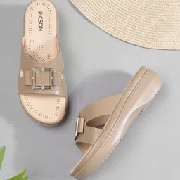 PICSON Women Embellished Open Toe Flats-picture-36