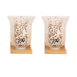 SOMIL Gold Glass Cylinder Printed Wall Lamps-picture-33