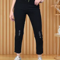 Ira Collections Women Comfort Regular Fit High-Rise Mildly Distressed Stretchable Jeans-picture-12