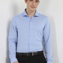 Allen Solly Sport Men Slim Fit Solid Formal Shirt-image-43